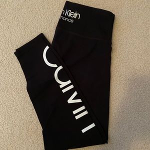 calvin klein performance leggings
